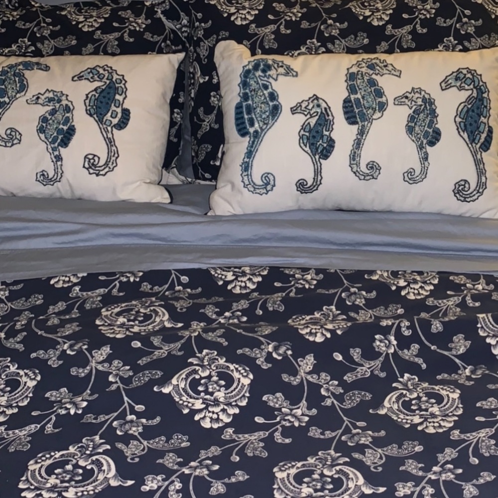 Queen size duvet cover & 2 shams